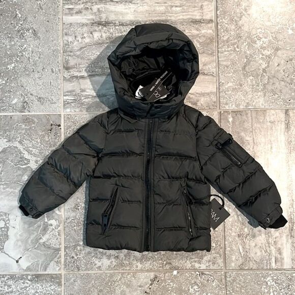 SAM. Unisex Matte Glacier Puffer Coat Little Kid, NWT, Size 2 - Picture 2 of 7